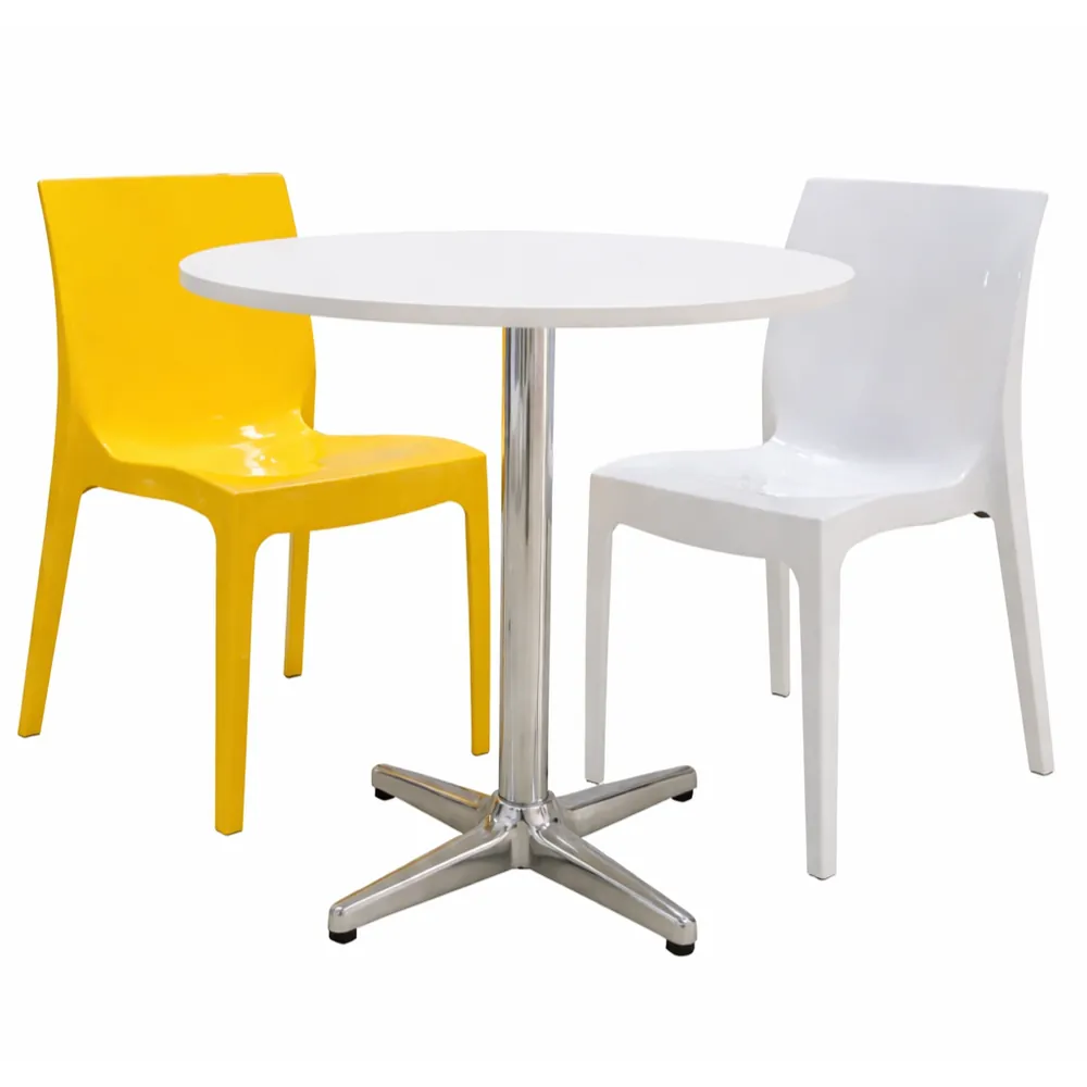 Conjunto de Mesa para Restaurantes com cadeiras Alice