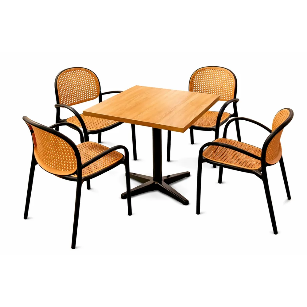 Mesa para Restaurantes com Cadeiras Portofino