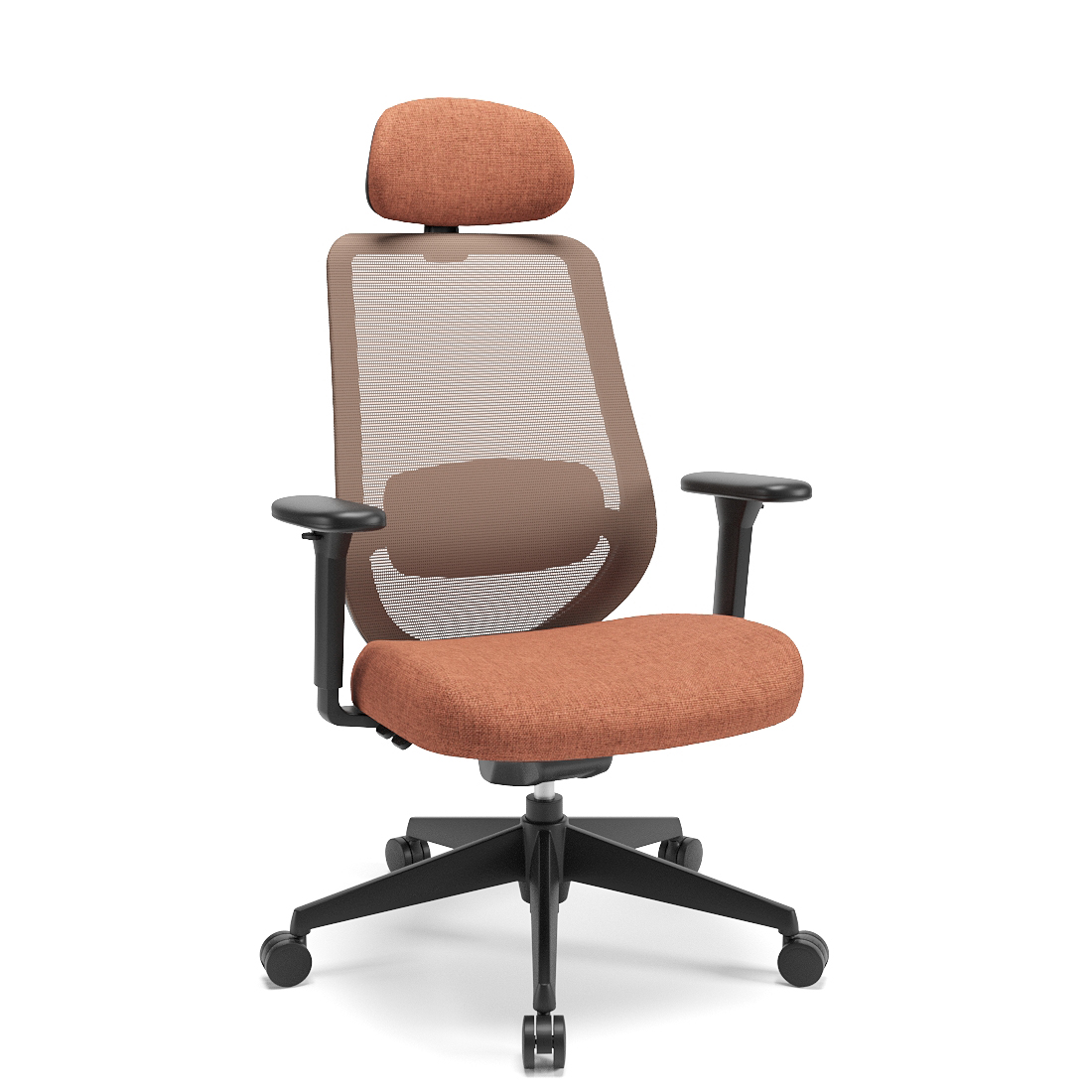 Cadeira de Escritório Linx Laranja Plaxmetal