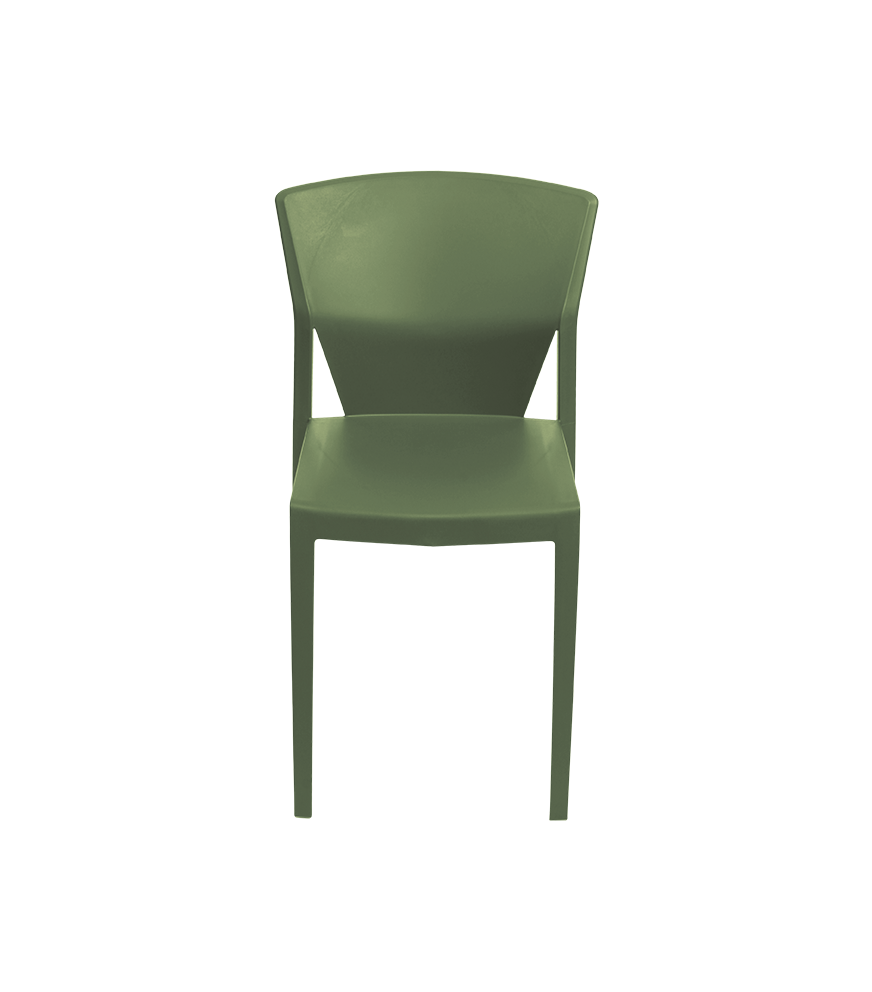 Cadeira Serelepe Verde Polipropileno